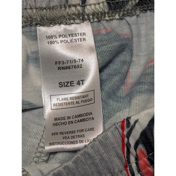 Disney Mickey Mouse Pajama Set Toddler 4T Shirt and Pants Flame Resistant Kids - Picture 8 of 8